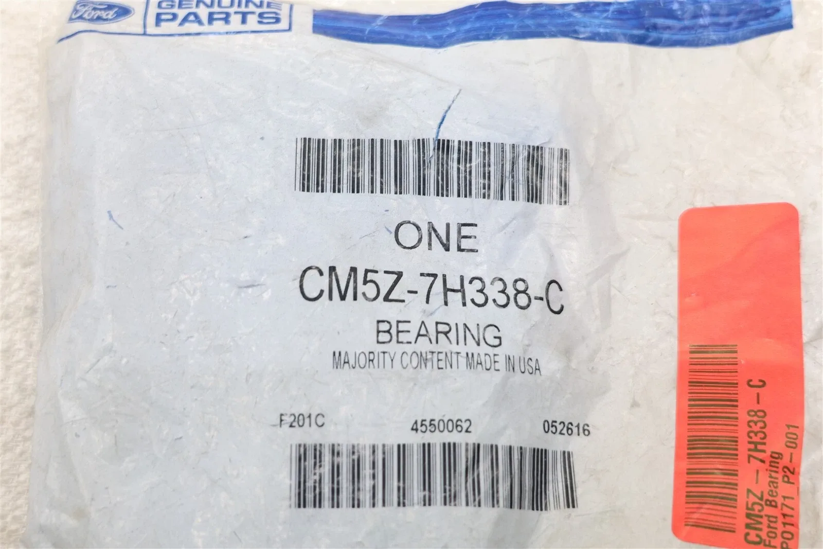 2012-2018 Ford Focus Electric Transfer Shaft Bearing CM5Z-7H338-C image 2