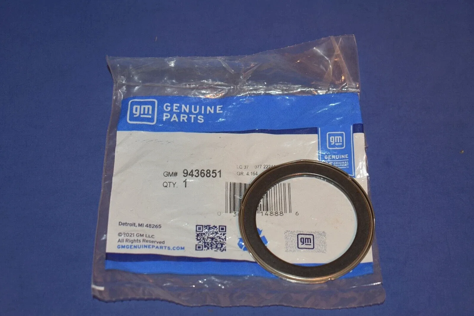 4T80E Differential Case FT Planet-to-Hub/Sun Gear Bearing 9431851 image 2