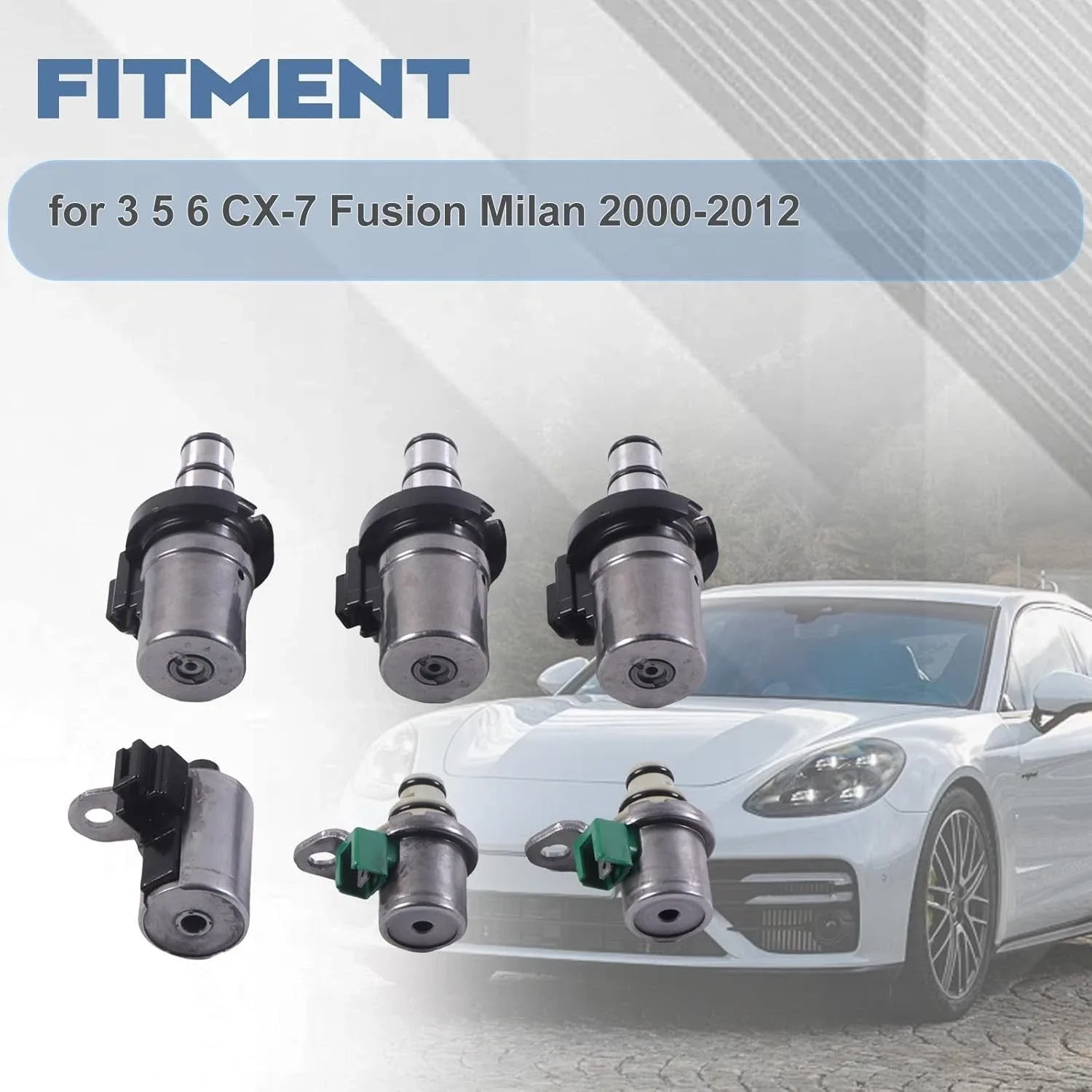 FNR5 4F27E Transmission Solenoid Kit Mazda 2 3 5 6 CX-7 MPV image 3