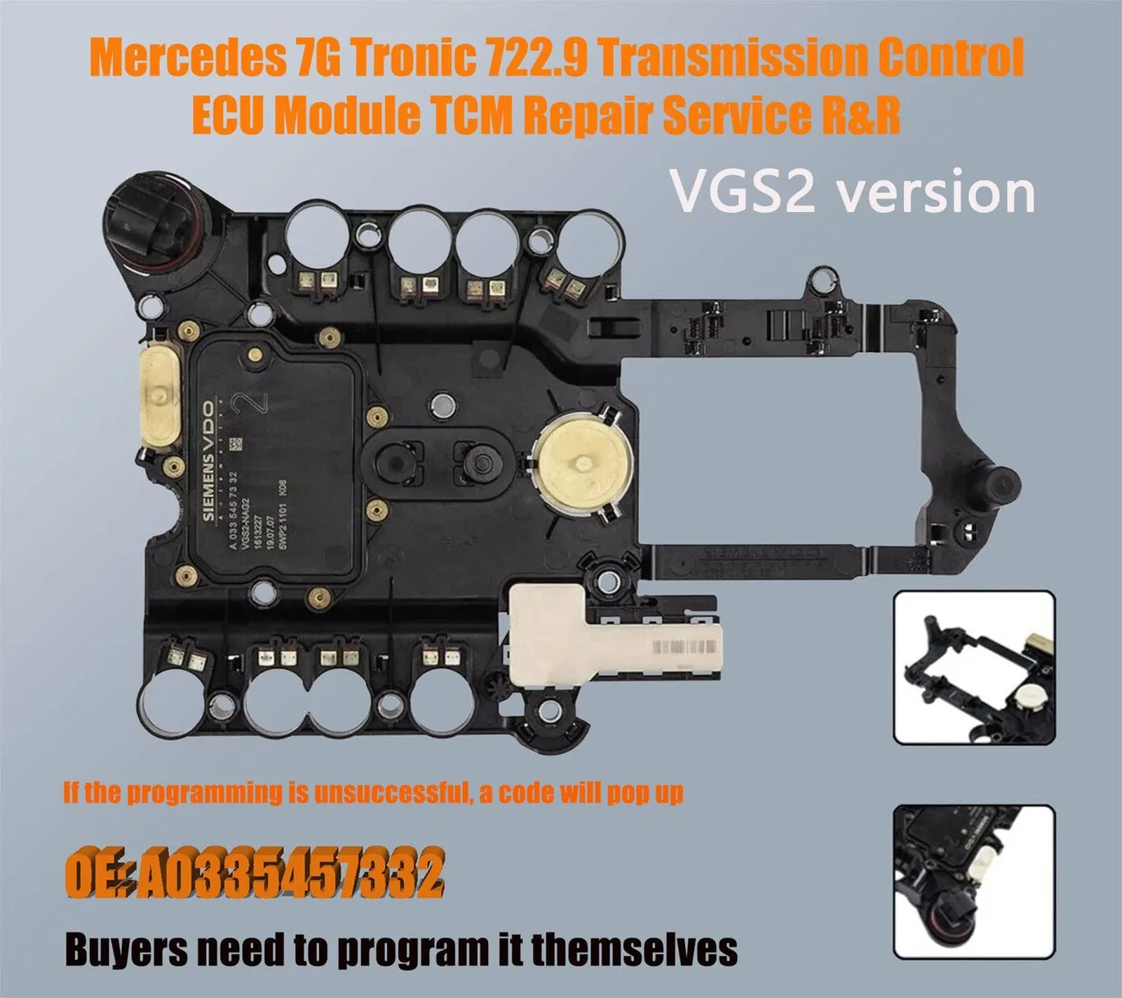 Mercedes 722.9 Transmission Conductor Plate A0335457332