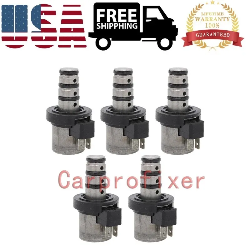 5Pcs Transmission Shift Solenoid F4A41 F4A51 MD758981 For Kia Hyundai Mitsubishi