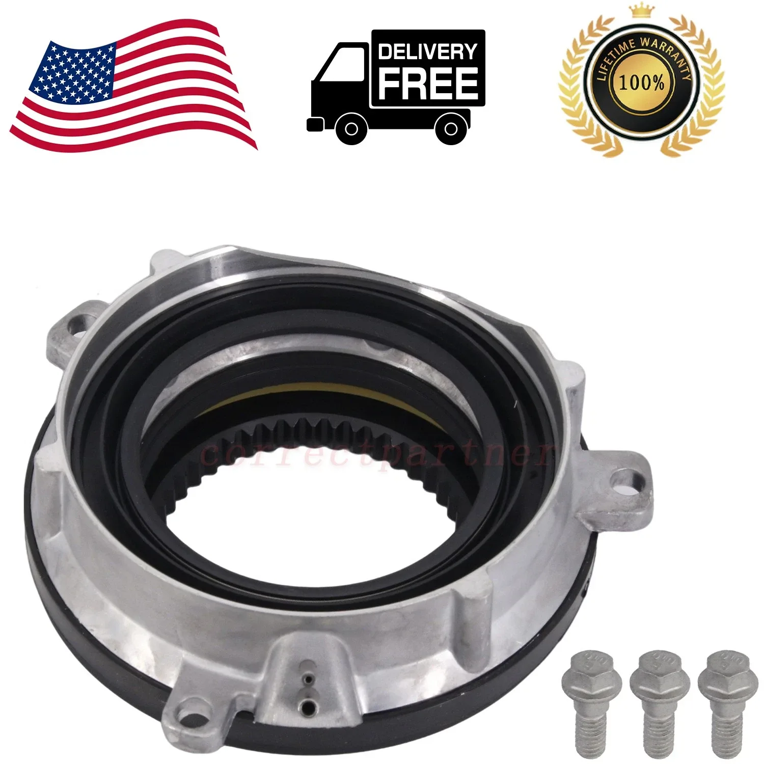 2004-2015 Ford F-150 Front IWE 4x4 Locking Hub Actuator 7L1Z3C247A image 2