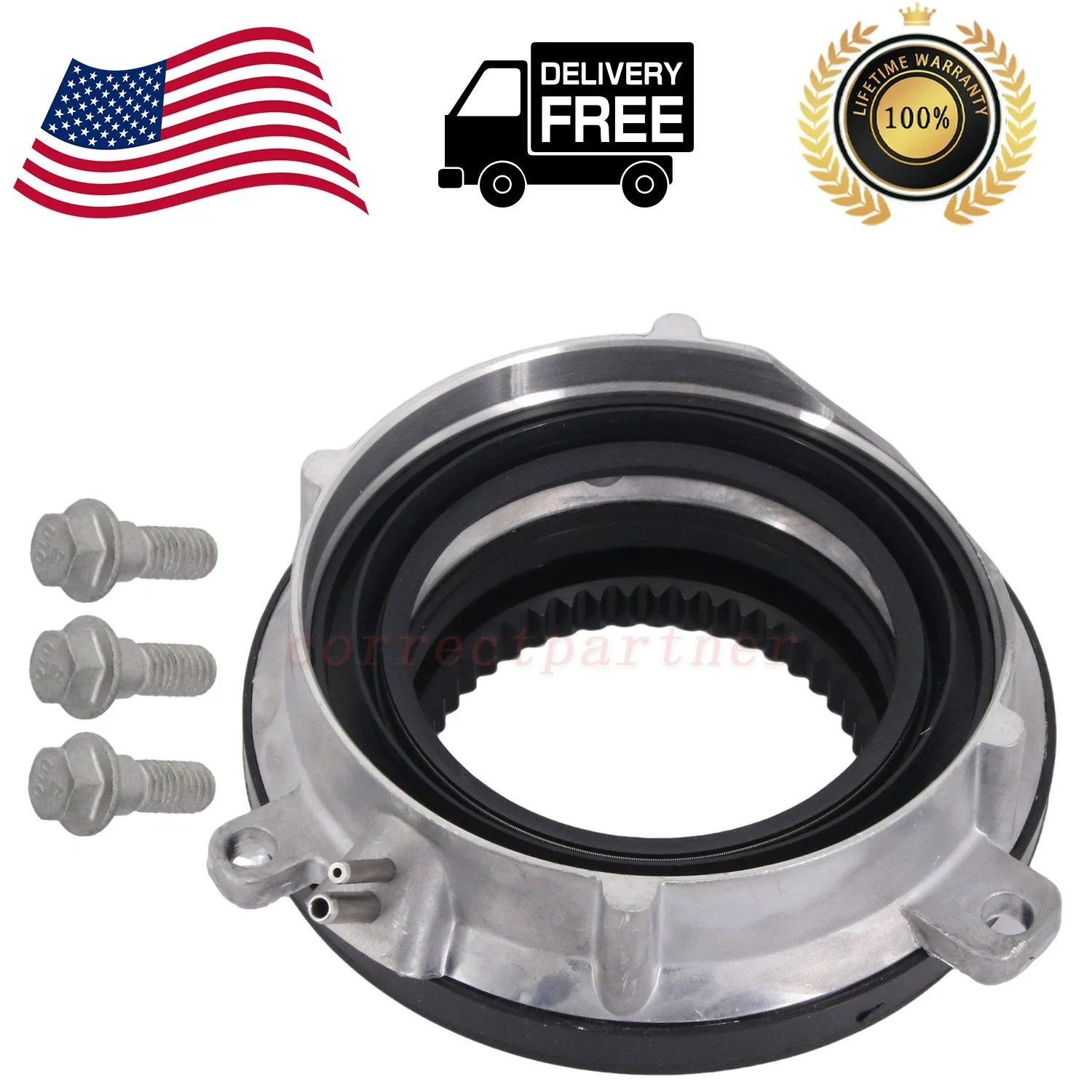 2004-2015 Ford F-150 Front IWE 4x4 Locking Hub Actuator 7L1Z3C247A image 3