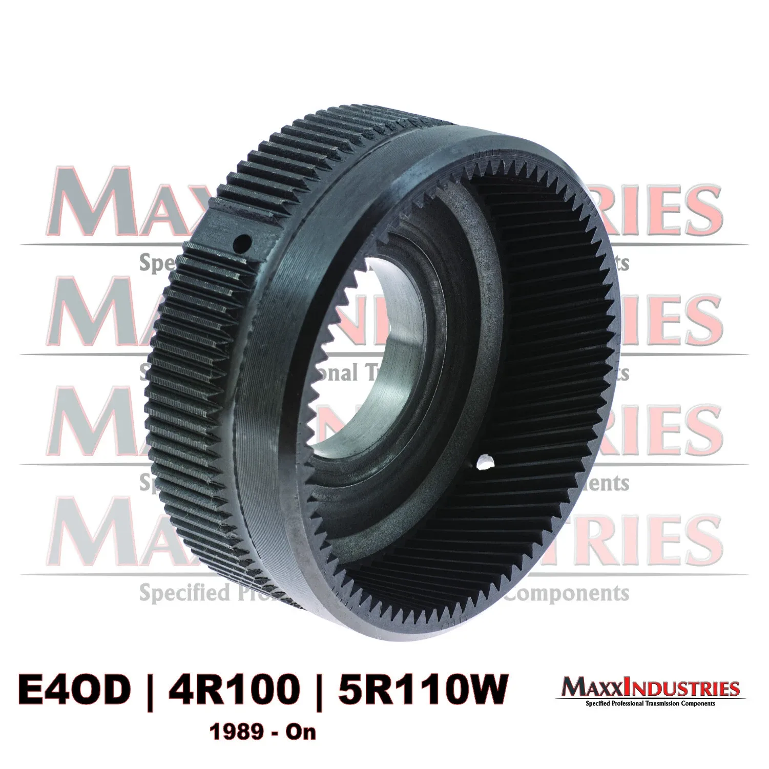 1997-2004 Ford E4OD/4R100 Front Planet Ring Gear with Bearing-Style Hub - MaxxIndustries image 2