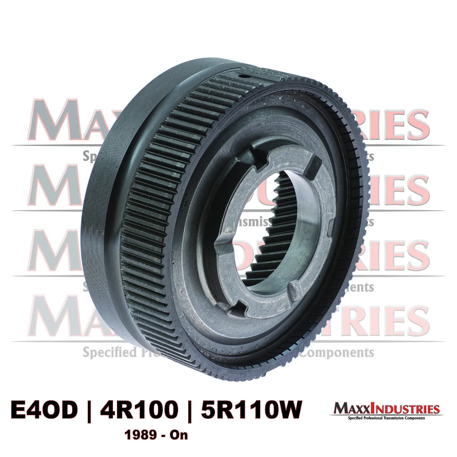 1997-2004 Ford E4OD/4R100 Front Planet Ring Gear with Bearing-Style Hub - MaxxIndustries image 3