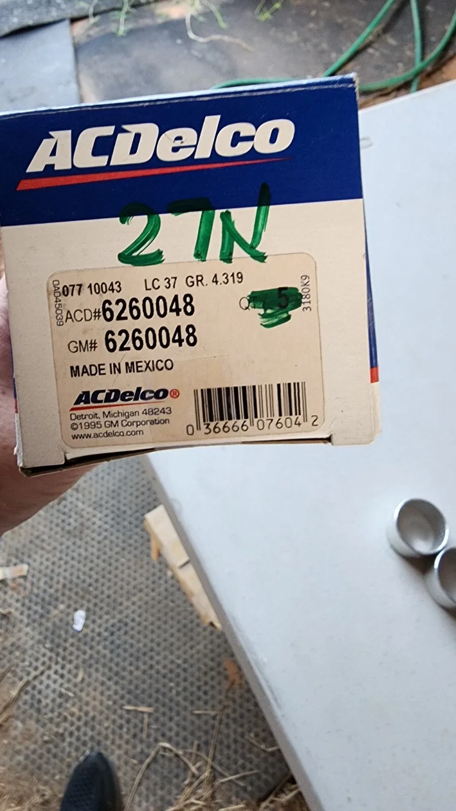 1982-1994 Chevy/GMC 5.7 Transmission Extension Cam Bearing Bushing Kit - GM 6260048 image 2