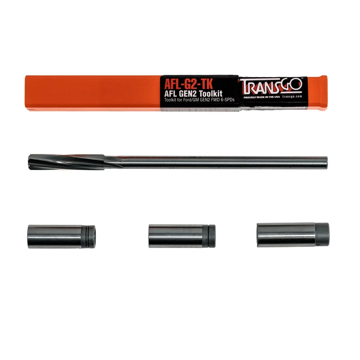 TransGo AFL-G2-TK Reamer & Guides for Ford/GM 6-SPD FWD Valve Body Repair