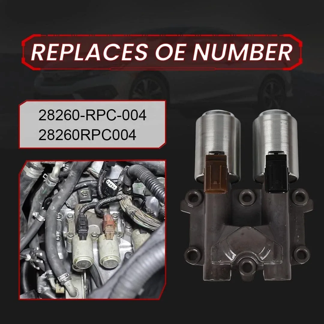 2006-2011 Honda Civic & 2007-2008 Honda Fit Dual Linear Shift Solenoid RLP-28260-RPC-004 image 4