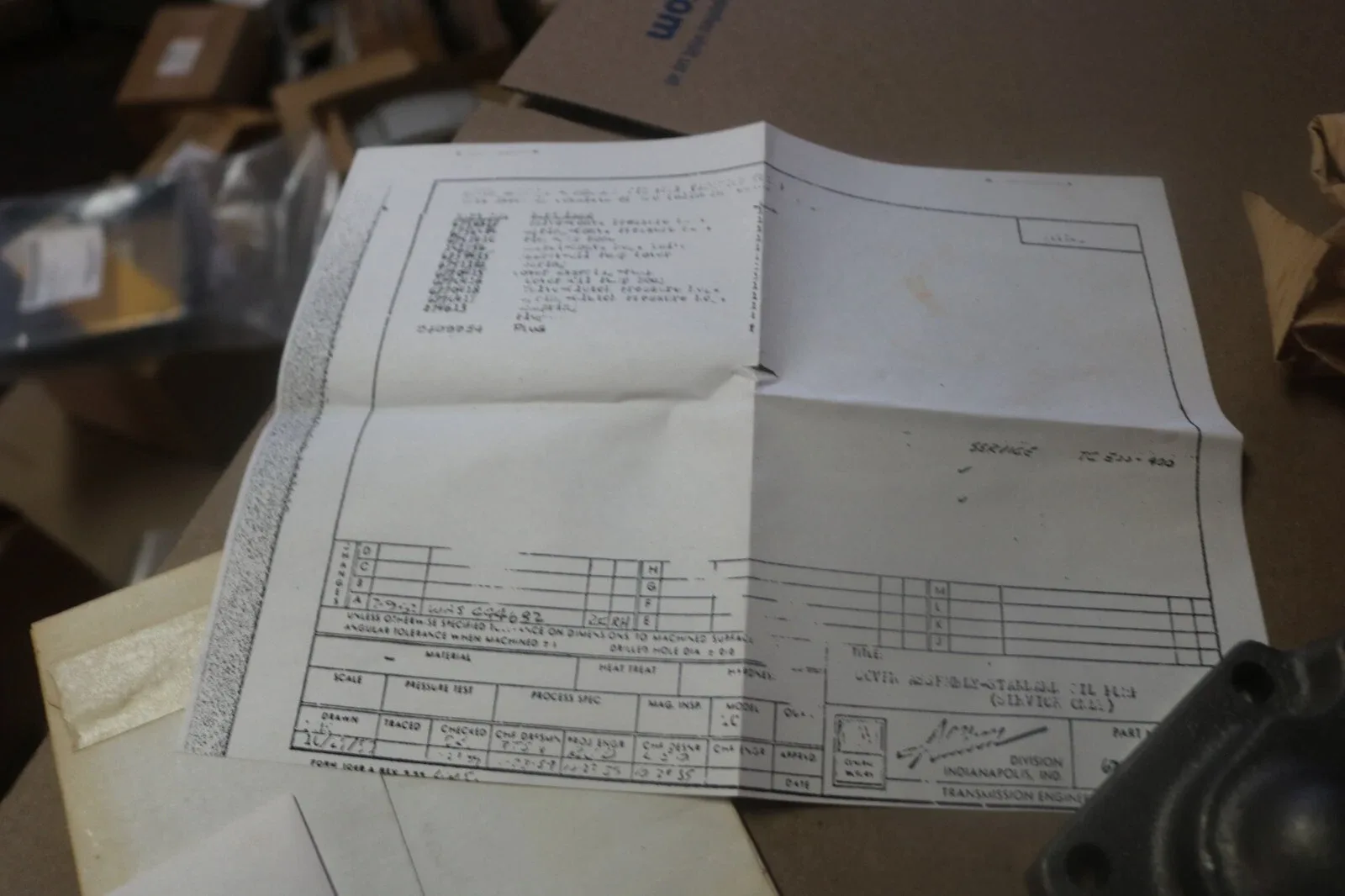 Allison 400 Series Transmission Oil Pump Cover Kit 6771236 image 4