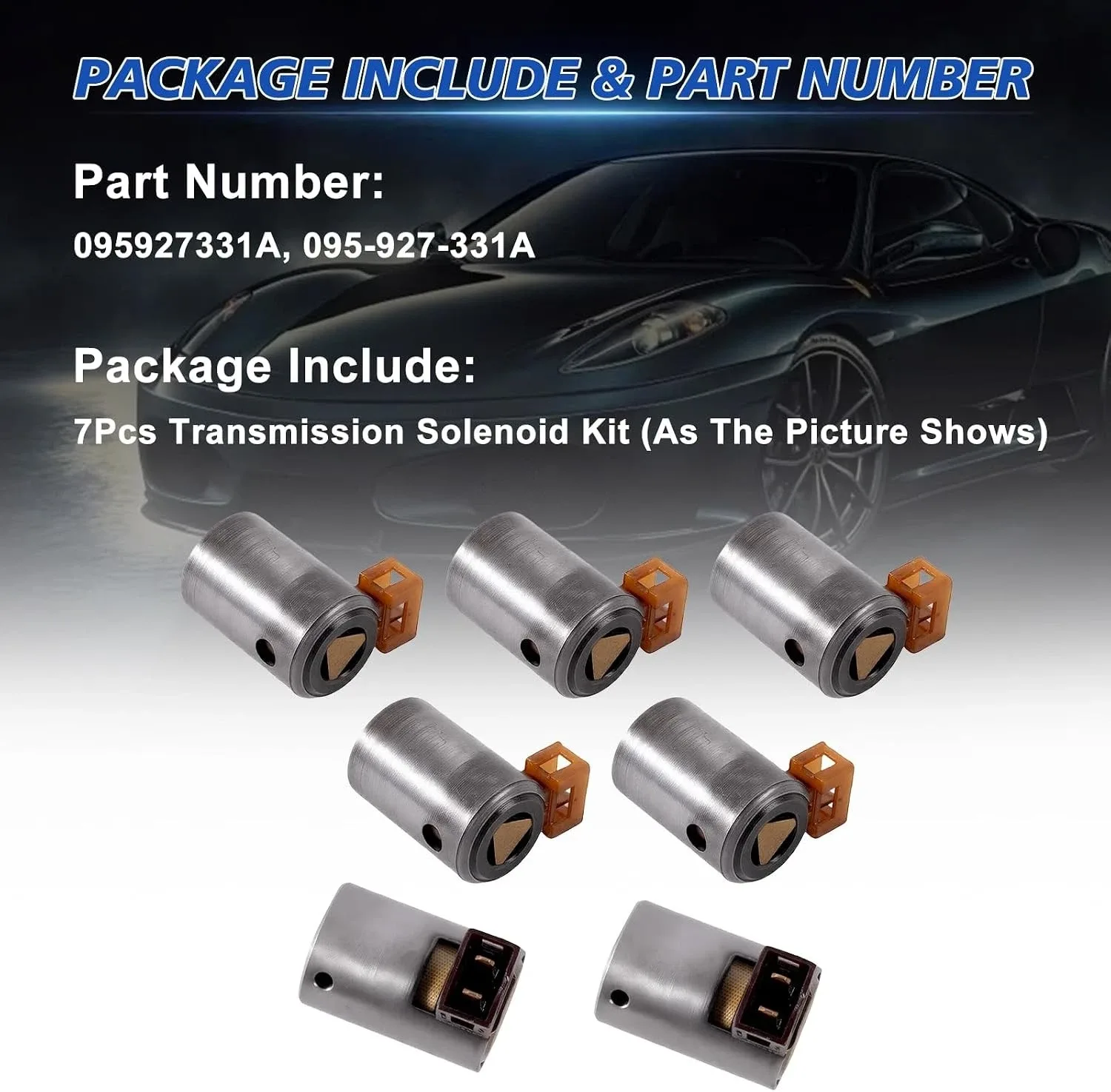 1995-2005 VW Golf Jetta Beetle Passat 01M Transmission Shift Solenoid Kit image 3