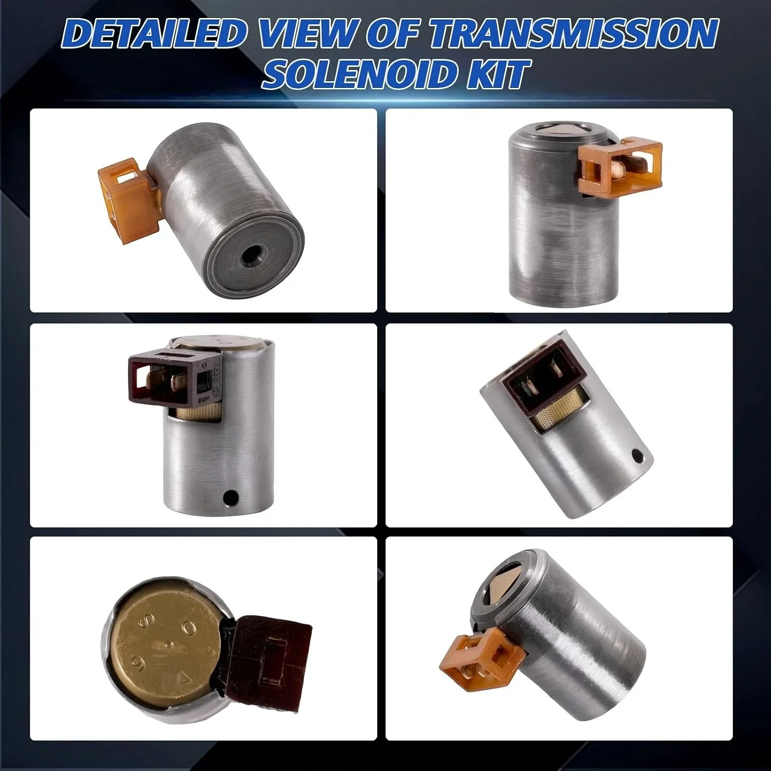 1995-2005 VW Golf Jetta Beetle Passat 01M Transmission Shift Solenoid Kit image 4