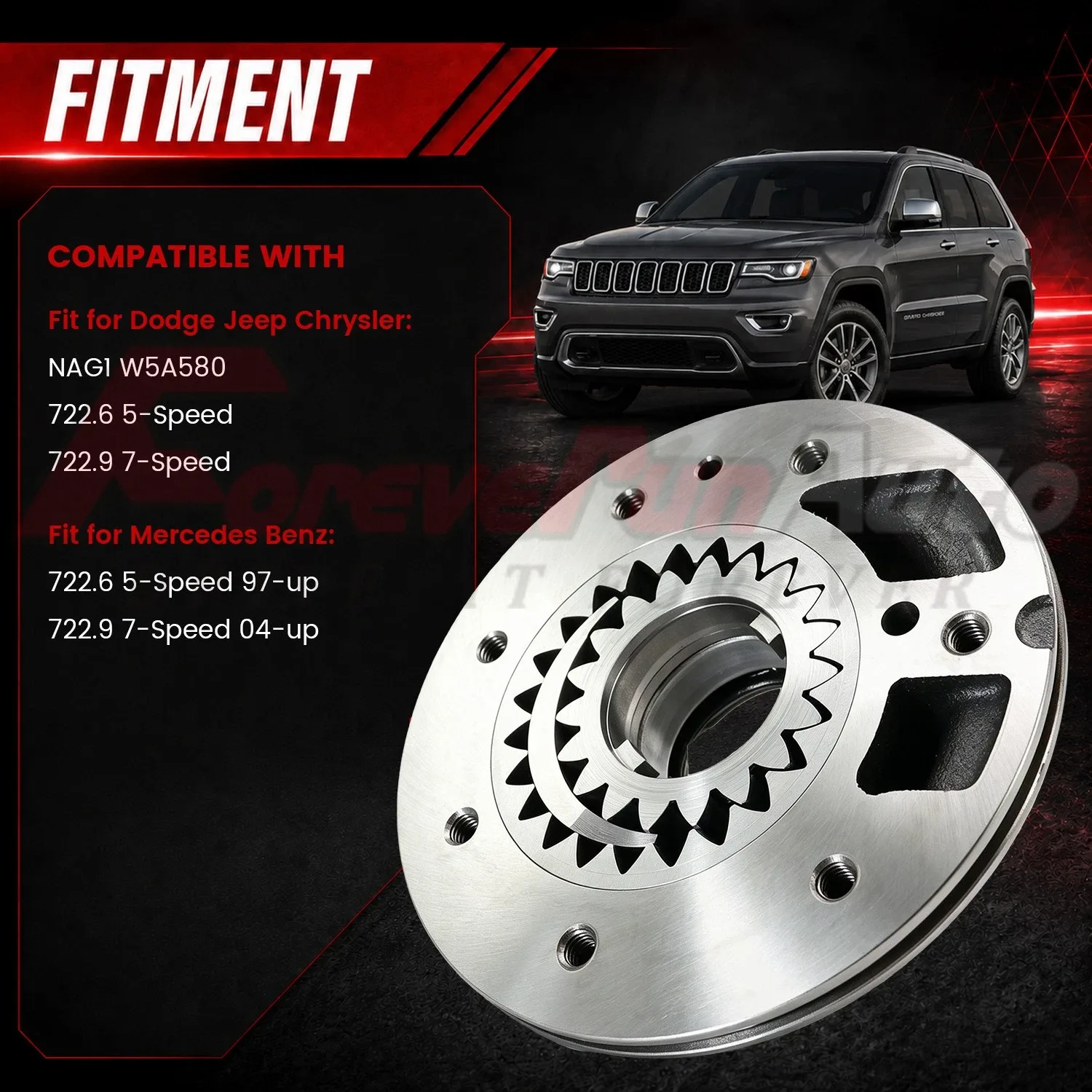 Transmission Oil Pump 722.6 722.9 for Mercedes-Benz 722.6 Dodge Jeep NAG1 W5A580 image 4