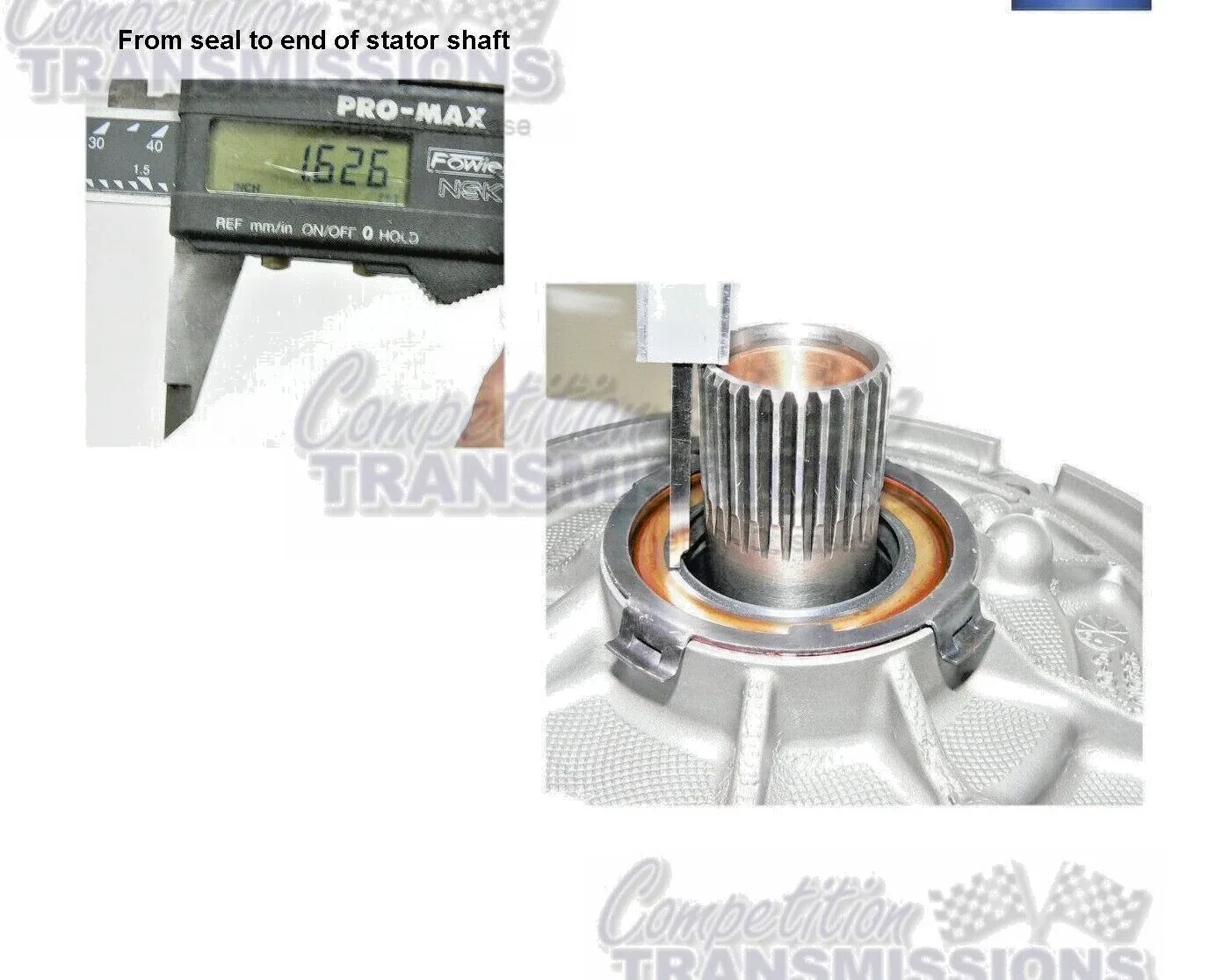 1993-1995 Chevy GMC 4L60E Non-PWM Transmission Pump 77914C 298mm Rebuilt image 3
