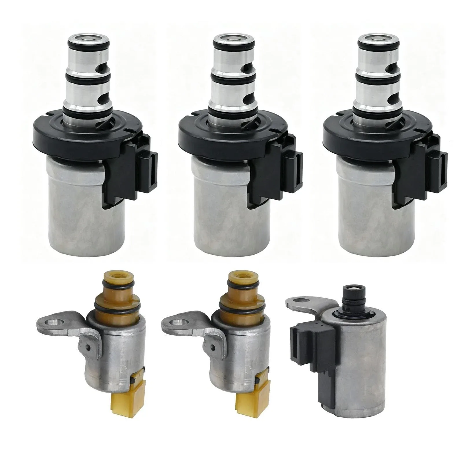 6pc Transmission Shift Solenoid Kit MPN 78710 EPC PWM 4F27E for Ford Mazda image 2