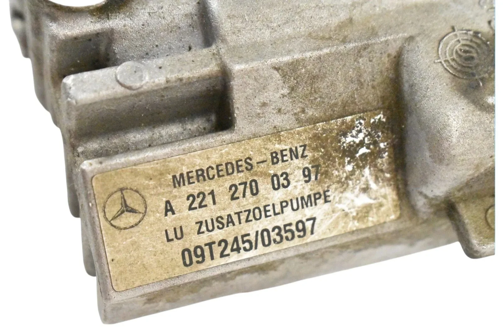 2010-2013 Mercedes S400 (W221) Hybrid Converter Housing Oil Pump A2212700397 image 4