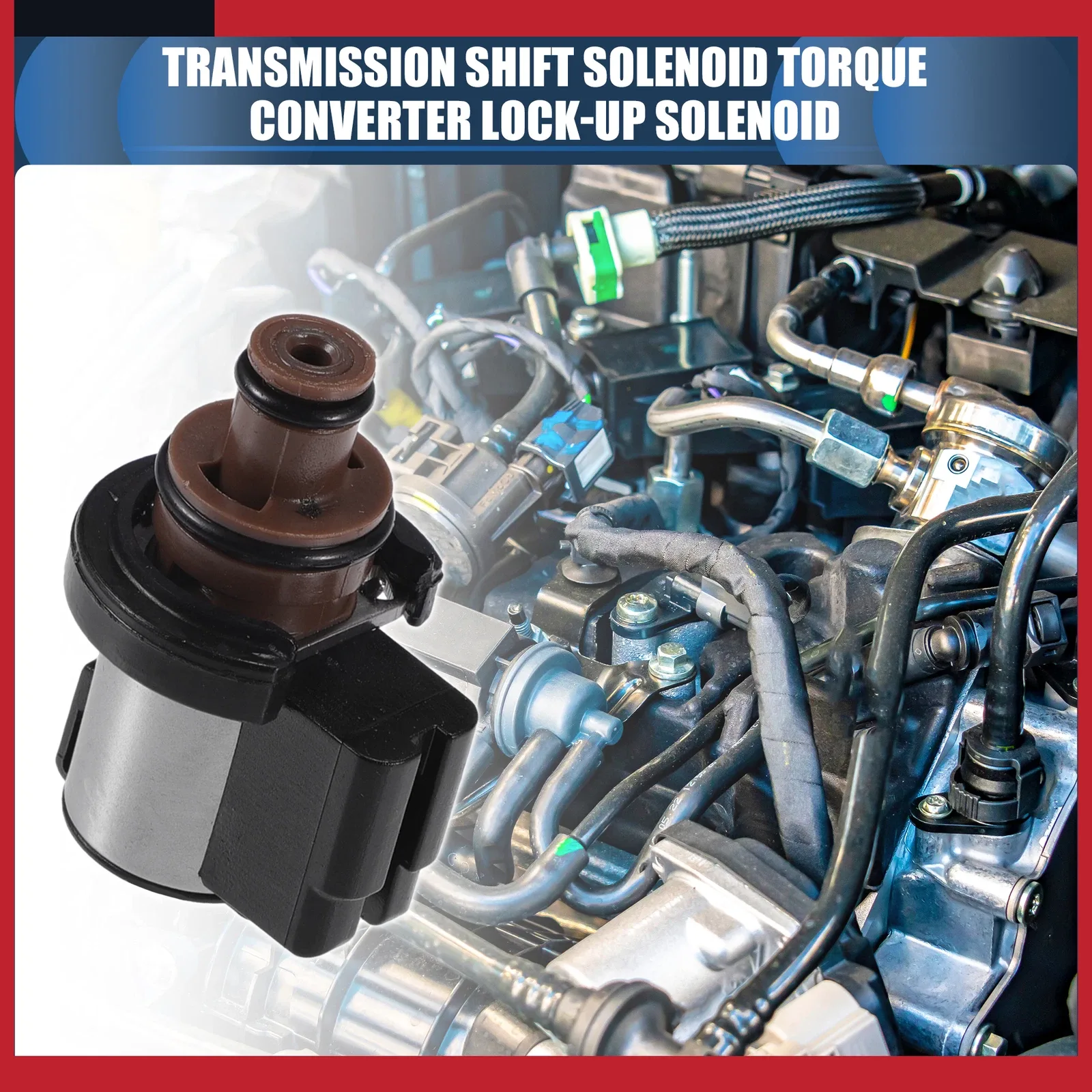 Pack of 1 for Subaru Impreza 12-16 Transmission Shift Solenoid Torque Converter image 2