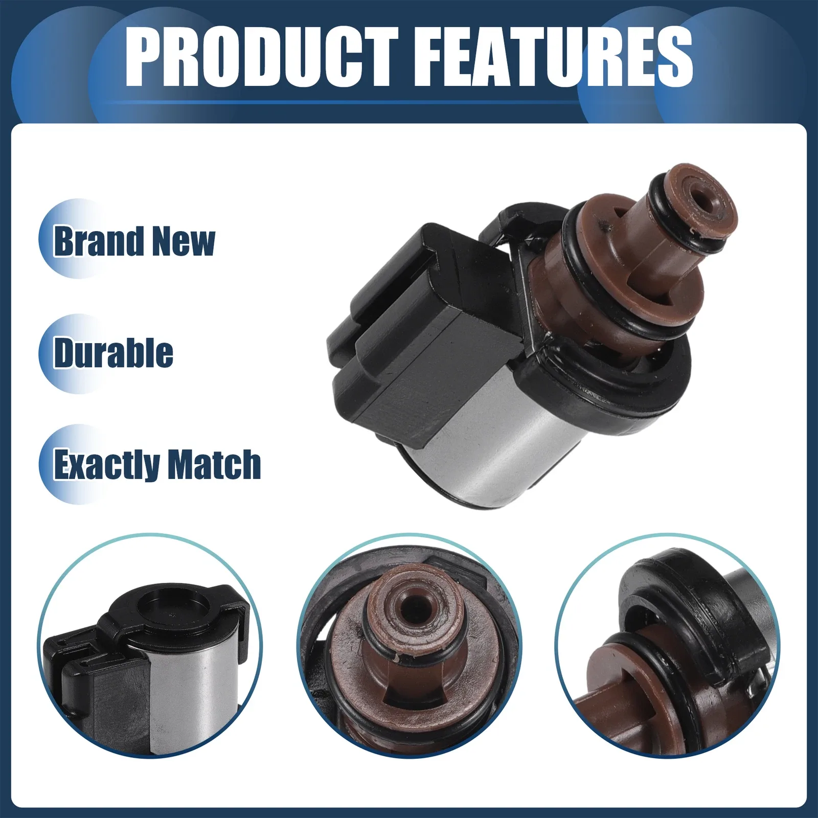 Pack of 1 for Subaru Impreza 12-16 Transmission Shift Solenoid Torque Converter image 4