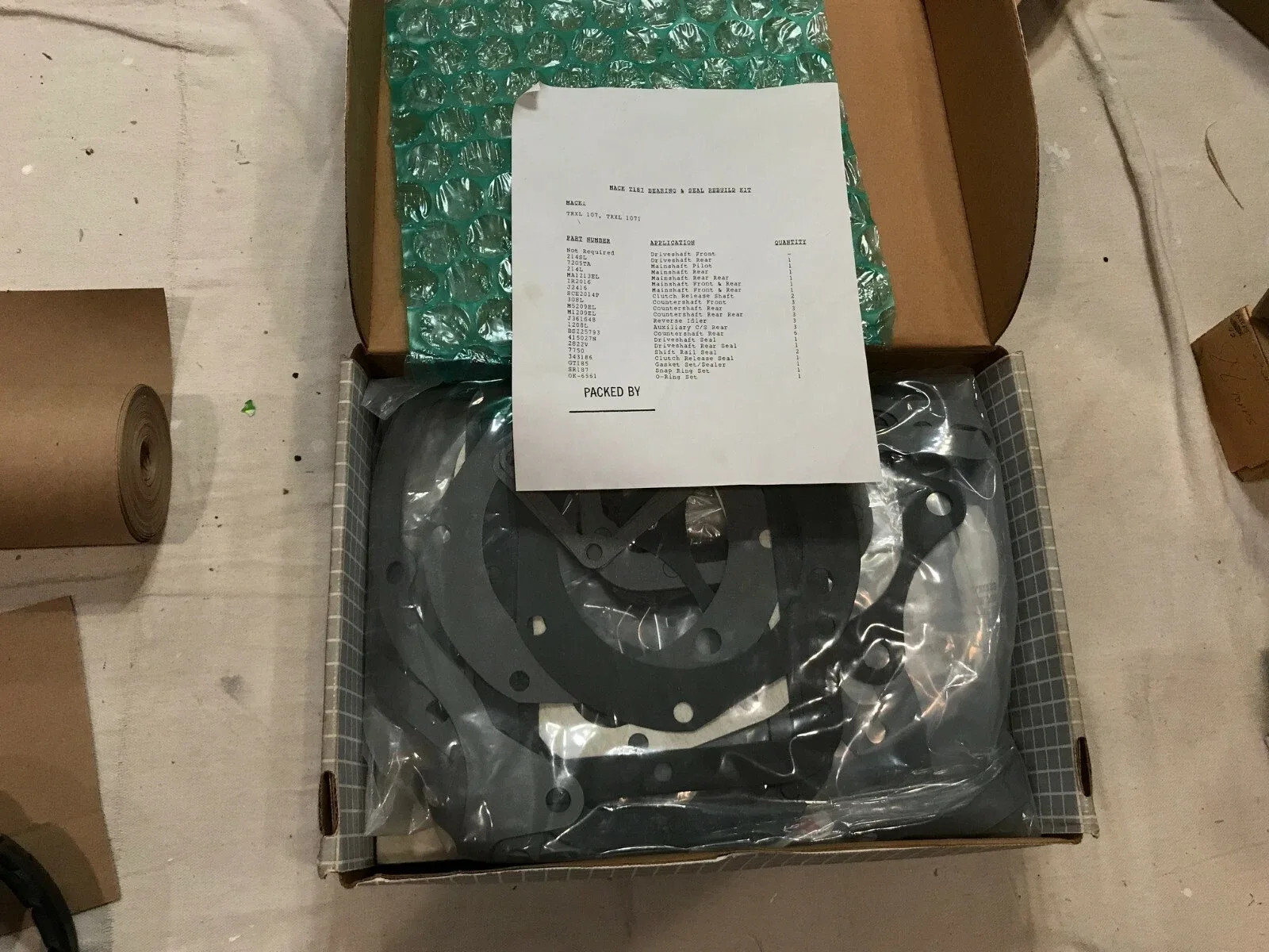NCB TRK-187 Transmission/Differential Rebuild Kit image 3