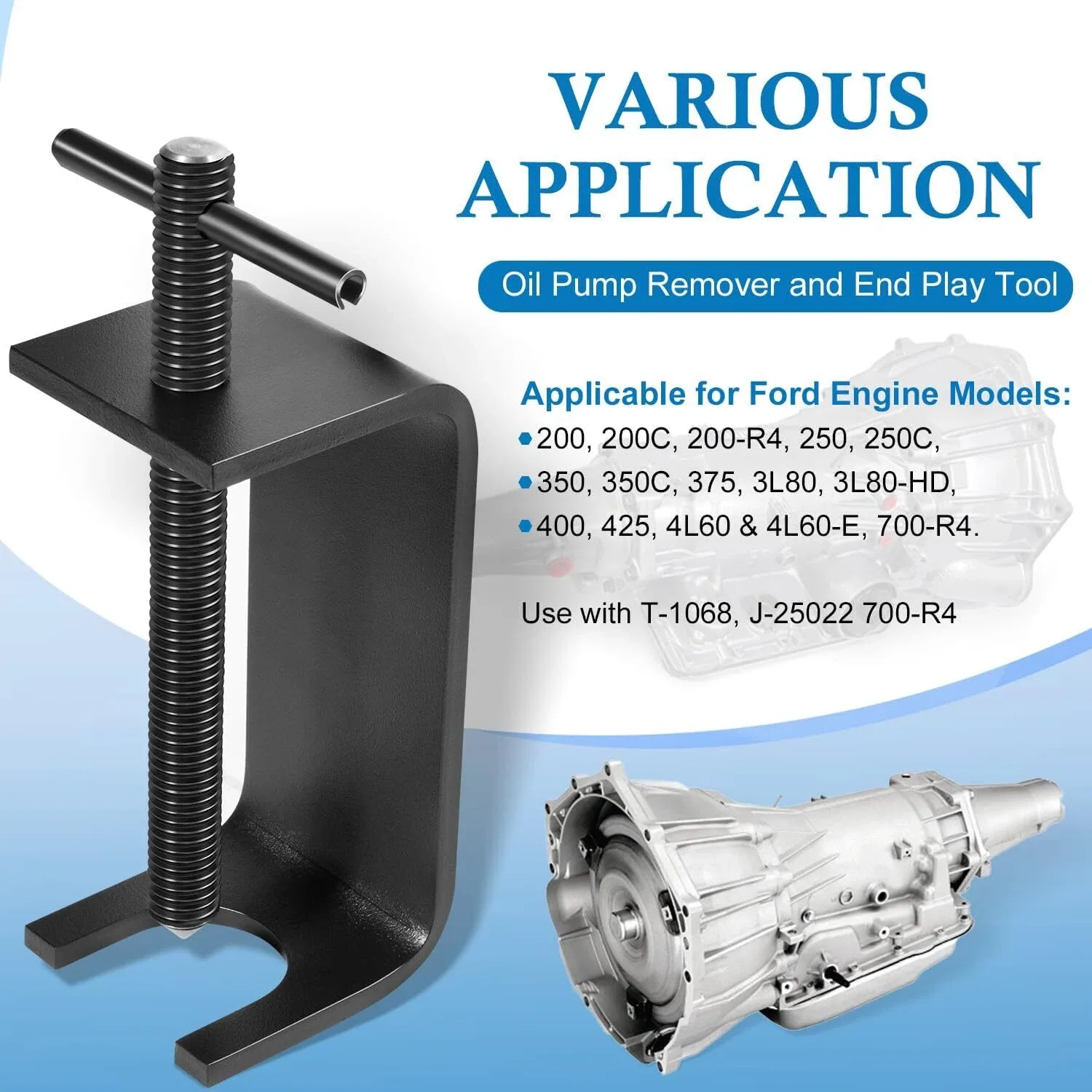 Oil Pump Body Remover SST-1055 / J-24773-A (MOQP0332) for Ford 200/250/350/375/400 Models image 2