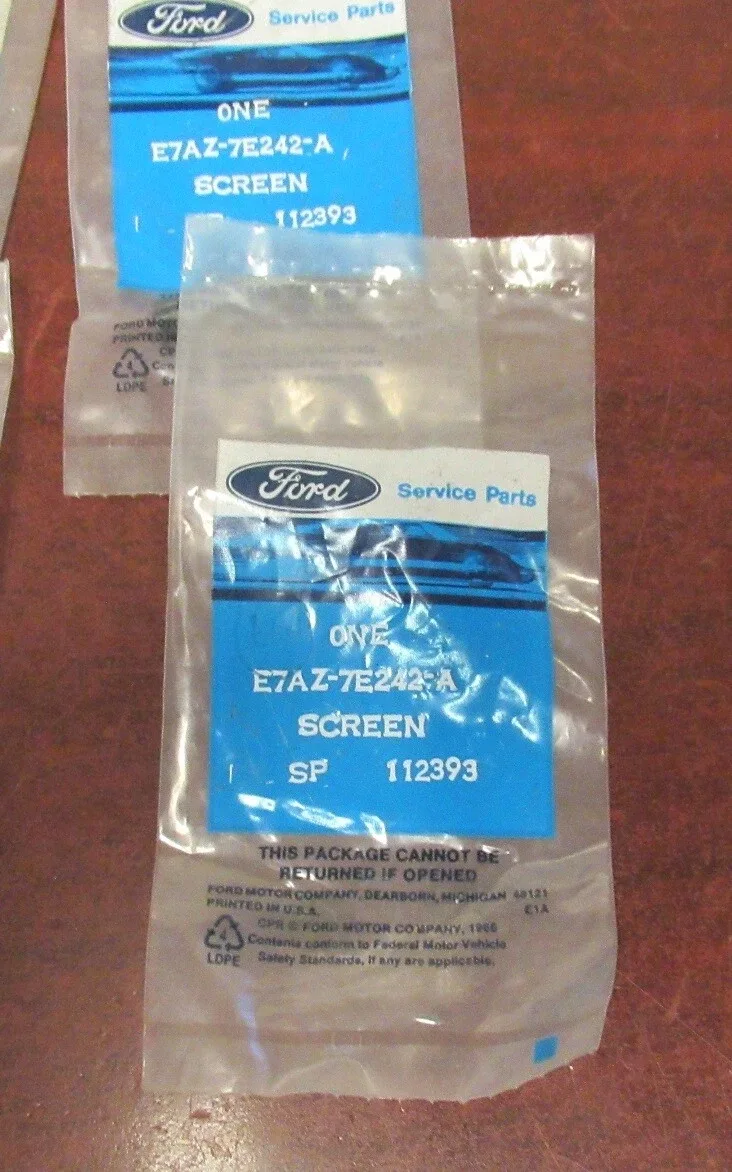 1979-2004 Ford Mustang V8 Automatic Valve Body Screen - E7AZ-7E242-A image 2