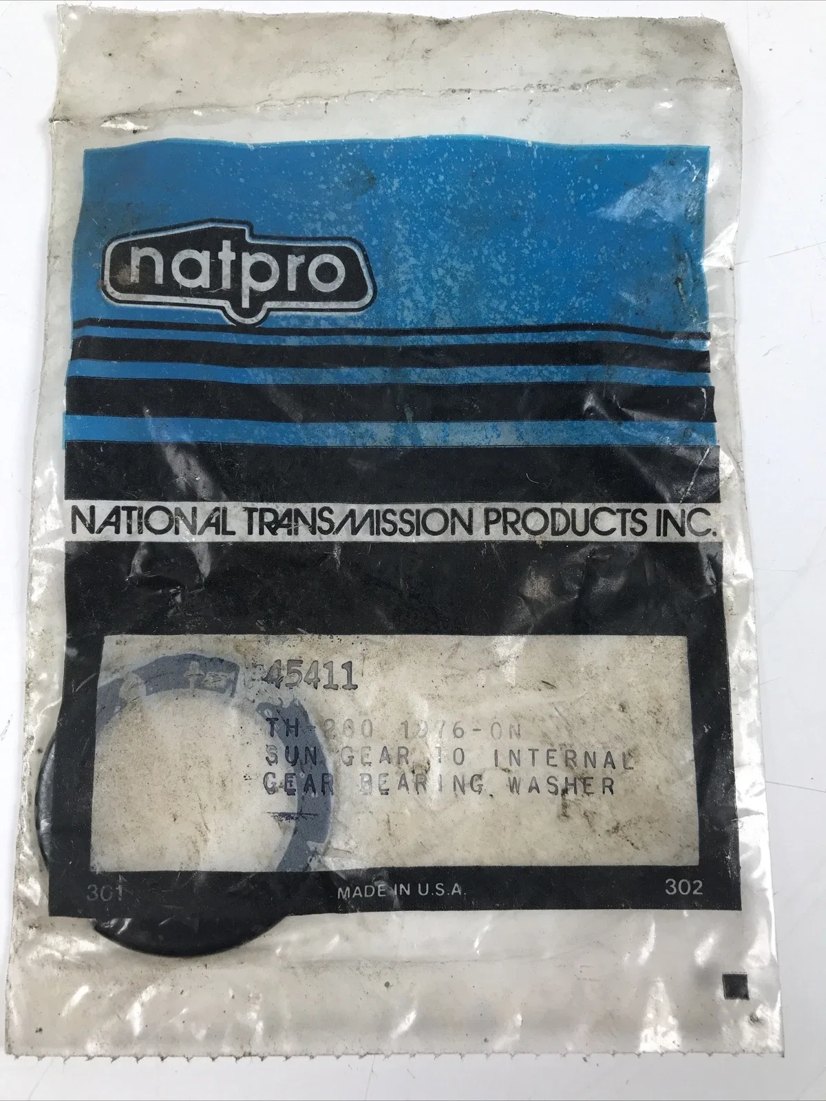 1976-on TH-200 Sun Gear Bearing Washer 45411