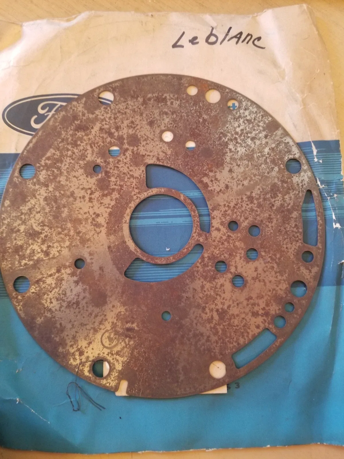 Ford Transmission Oil Pump Adaptor Plate D4ZZ-7B472-A image 2