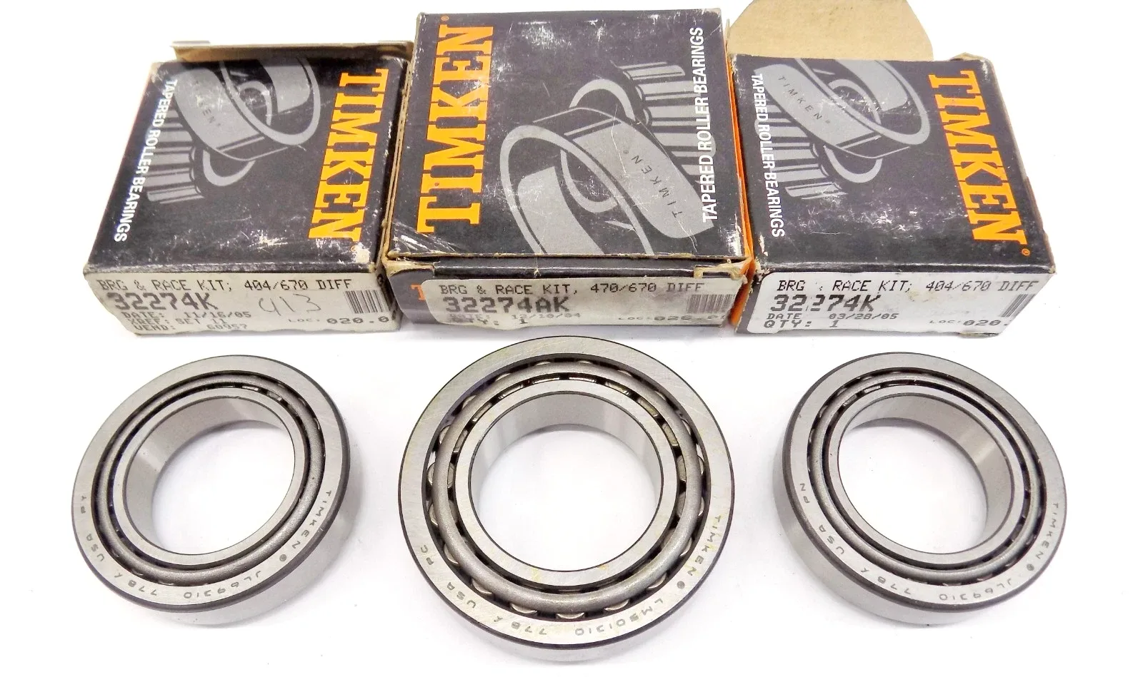 Timken Differential Bearing Master Package MPN 32274K & 32274AK image 2