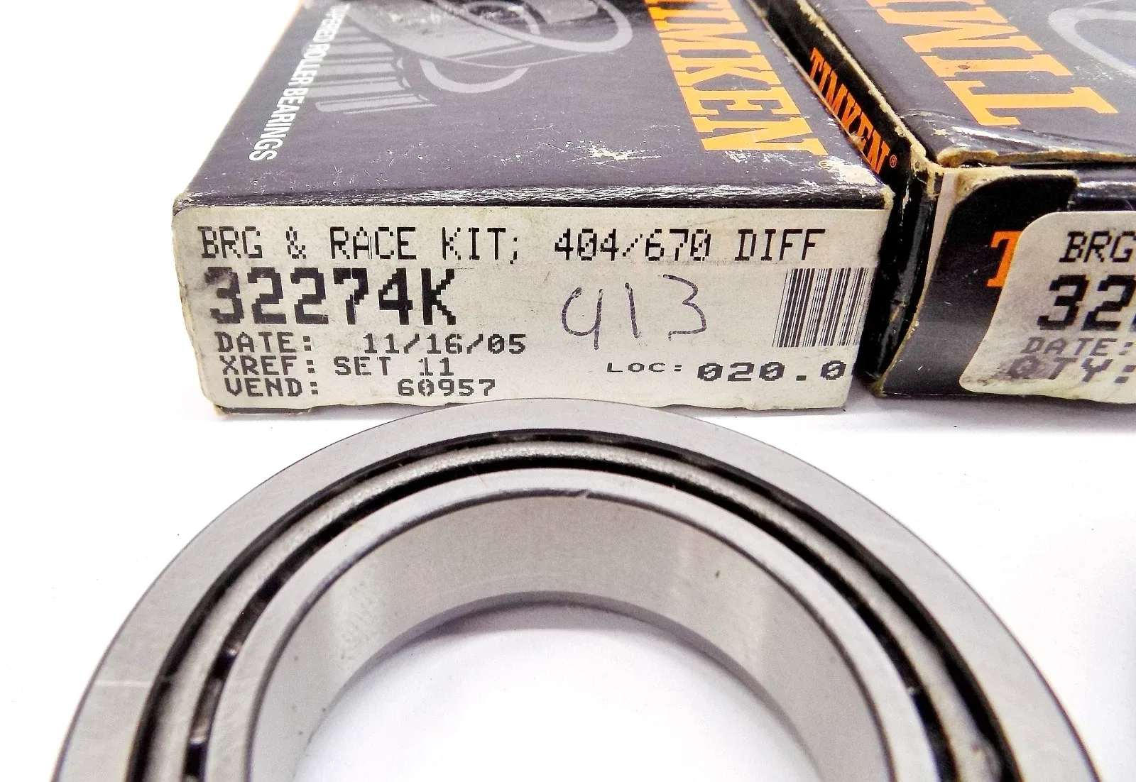 Timken Differential Bearing Master Package MPN 32274K & 32274AK image 3