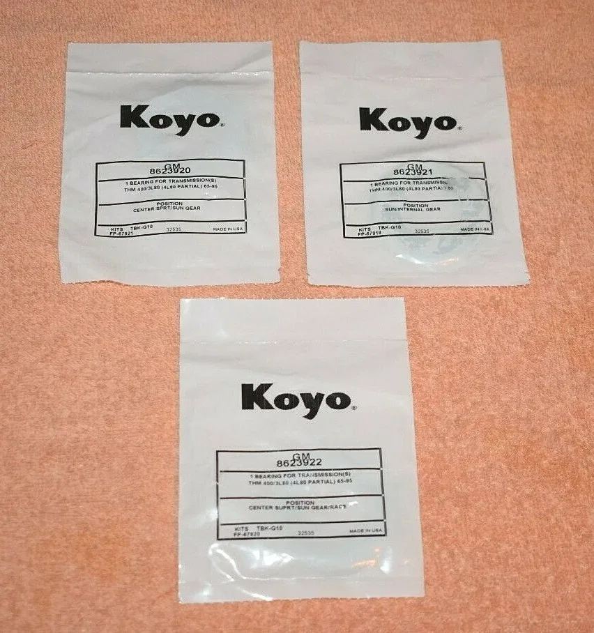 Koyo SBK-G10 Thrust Bearing Kit for TH400 / TH425 / 3L80HD image 2