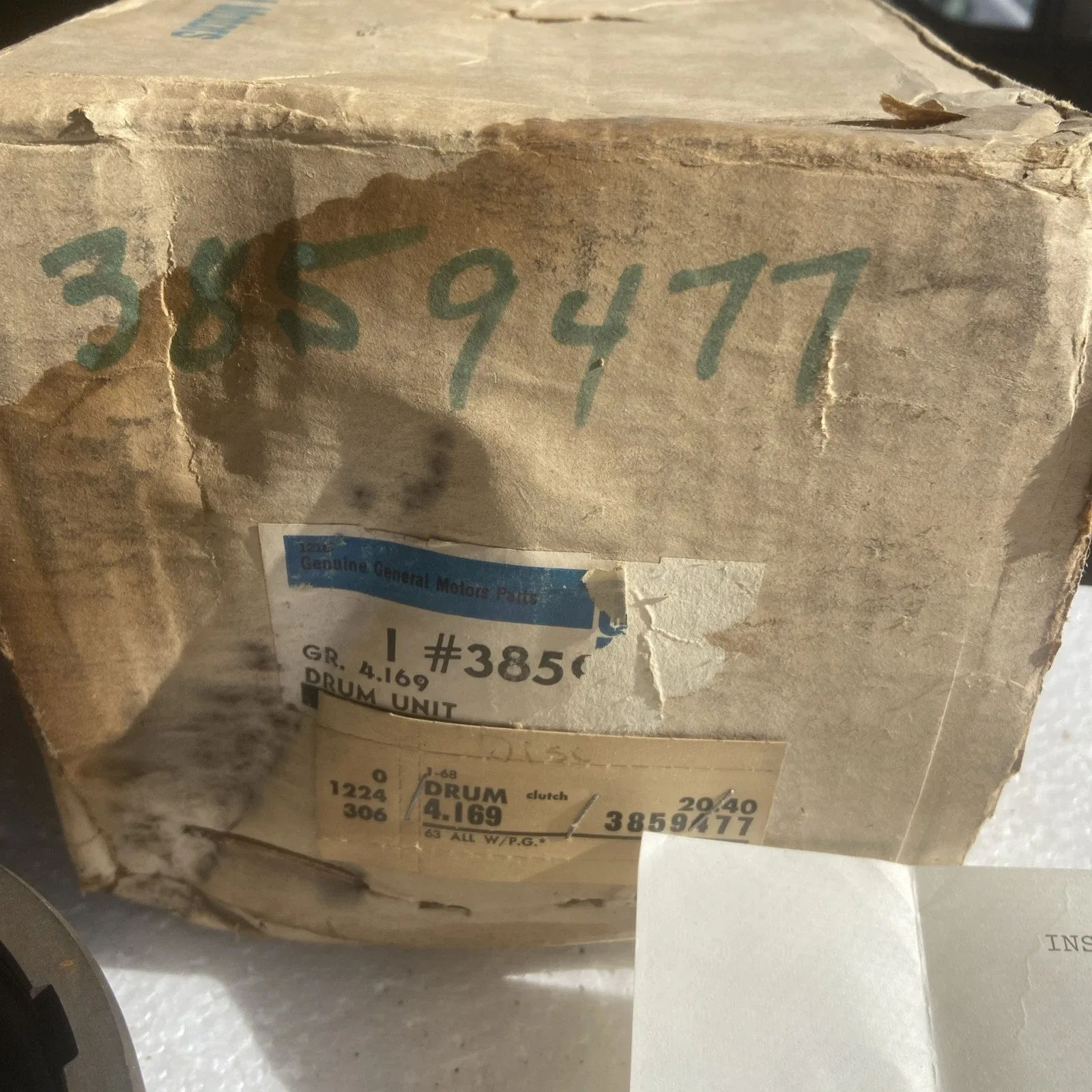 1962-1963 Chevrolet Impala/Corvette Powerglide Clutch Drum & Bearing Unit MPN 3859477 image 2
