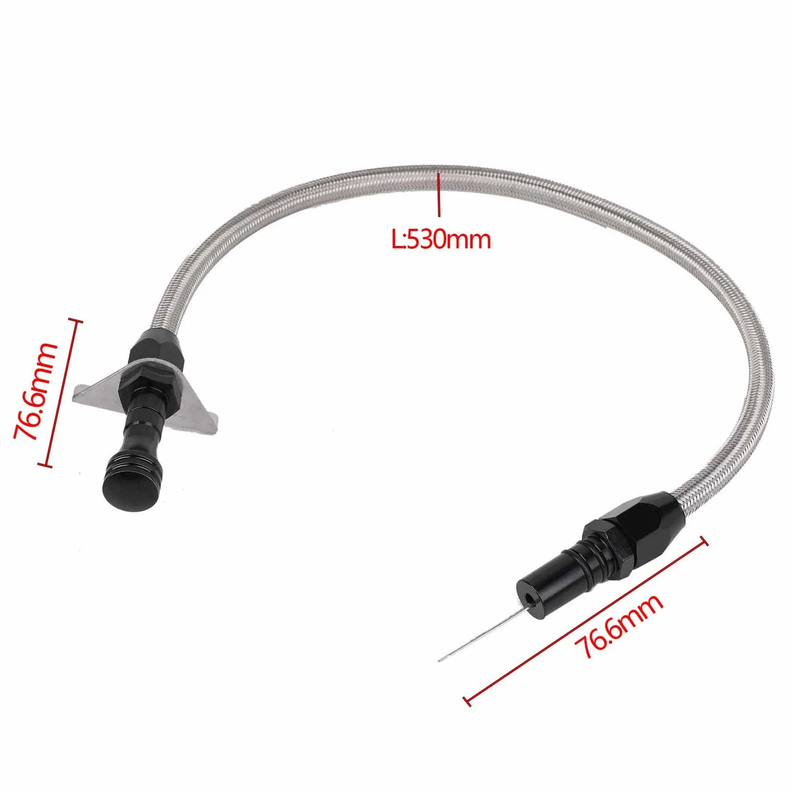 Flexible Stainless Transmission Dipstick for Chevy/GM TH350 (Turbo 350) MPN TH350 350 TURBO 350 image 2