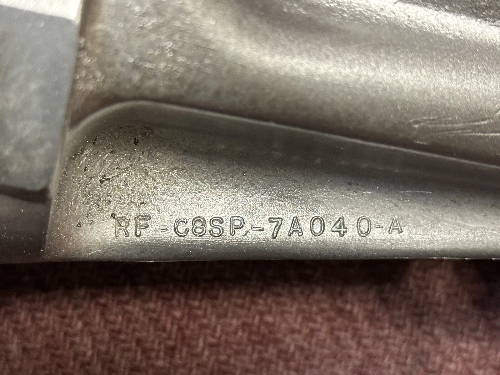C6 Tail Housing Cast C8SP-7A040-A 13-7/8" Tall image 3