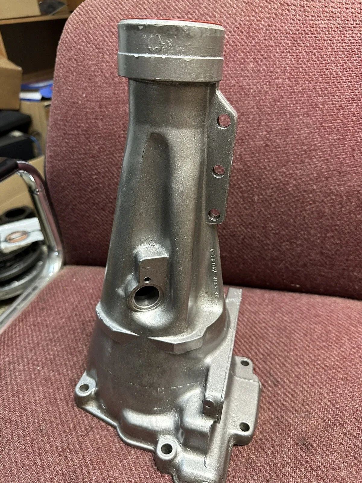 C6 Tail Housing Cast C8SP-7A040-A 13-7/8" Tall image 4