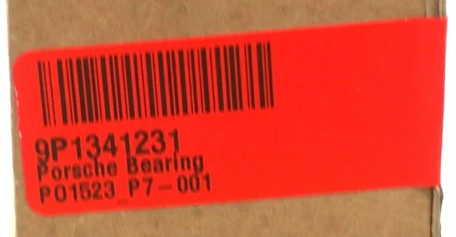 2012-2016 Porsche 911 Transmission Needle Bearing 9P1341231 image 3