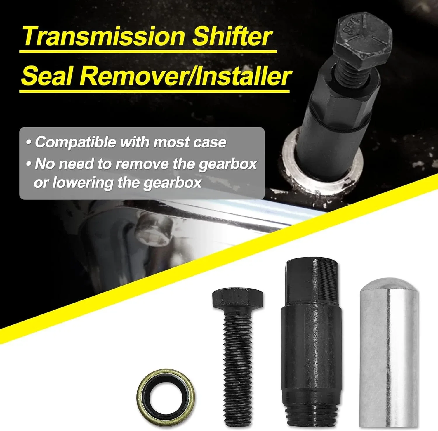 Seal Remover/Installer Tool for 200, 350, 700-R4 Transmissions - Transmission Shifter Seal Remover image 4