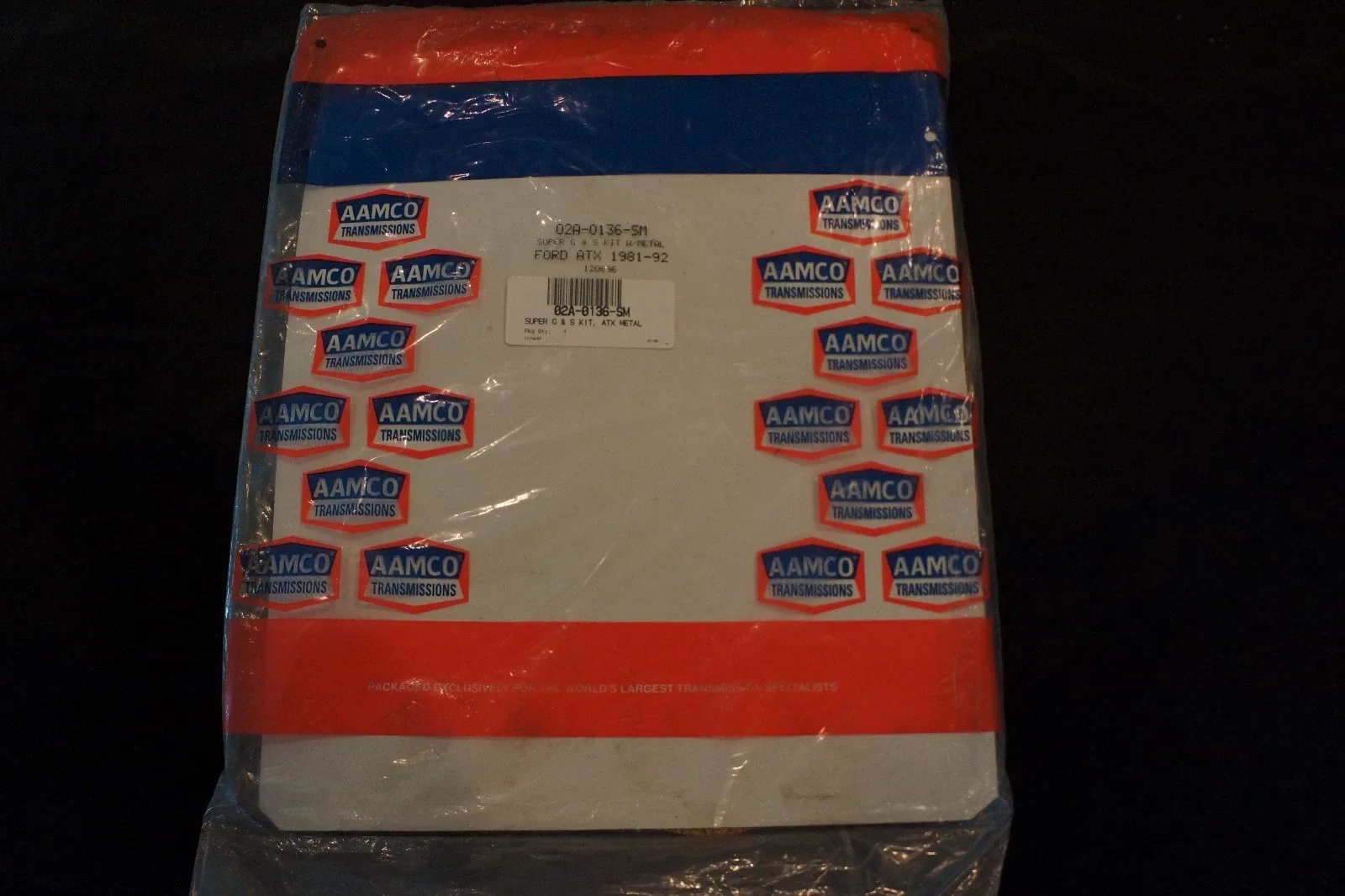 1981-1989 Ford ATX Automatic Transmission Gasket & Seal Kit AAMCO 02A-136-SM