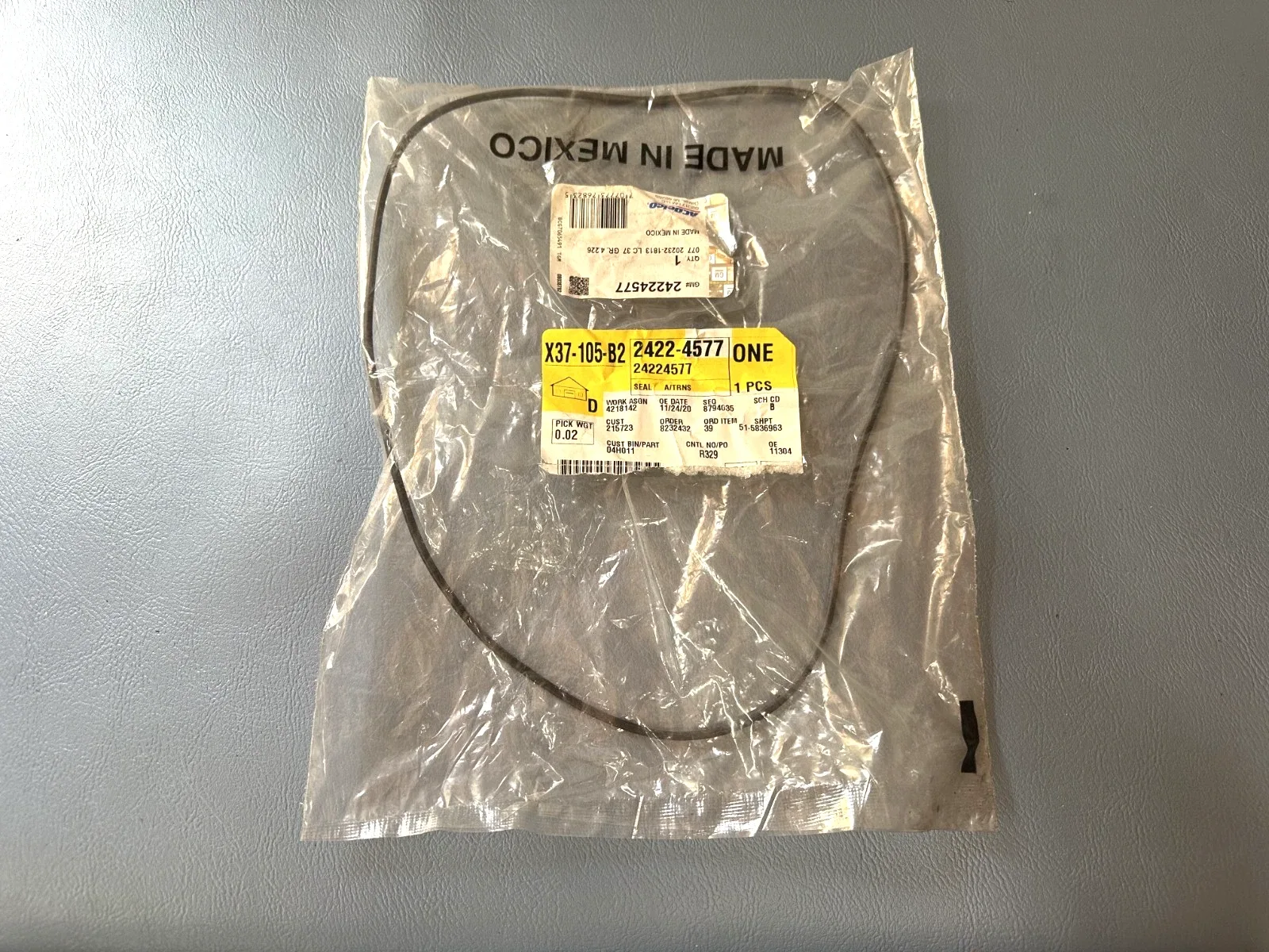 2007-2016 Cadillac Escalade Automatic Transmission Fluid Pump Seal MPN 24224577