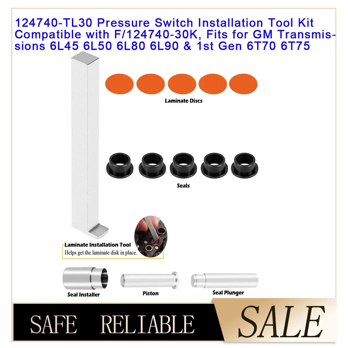 Seal Kit IMK27S for GM 6L/6T Transmissions - 124740-TL30 image 2