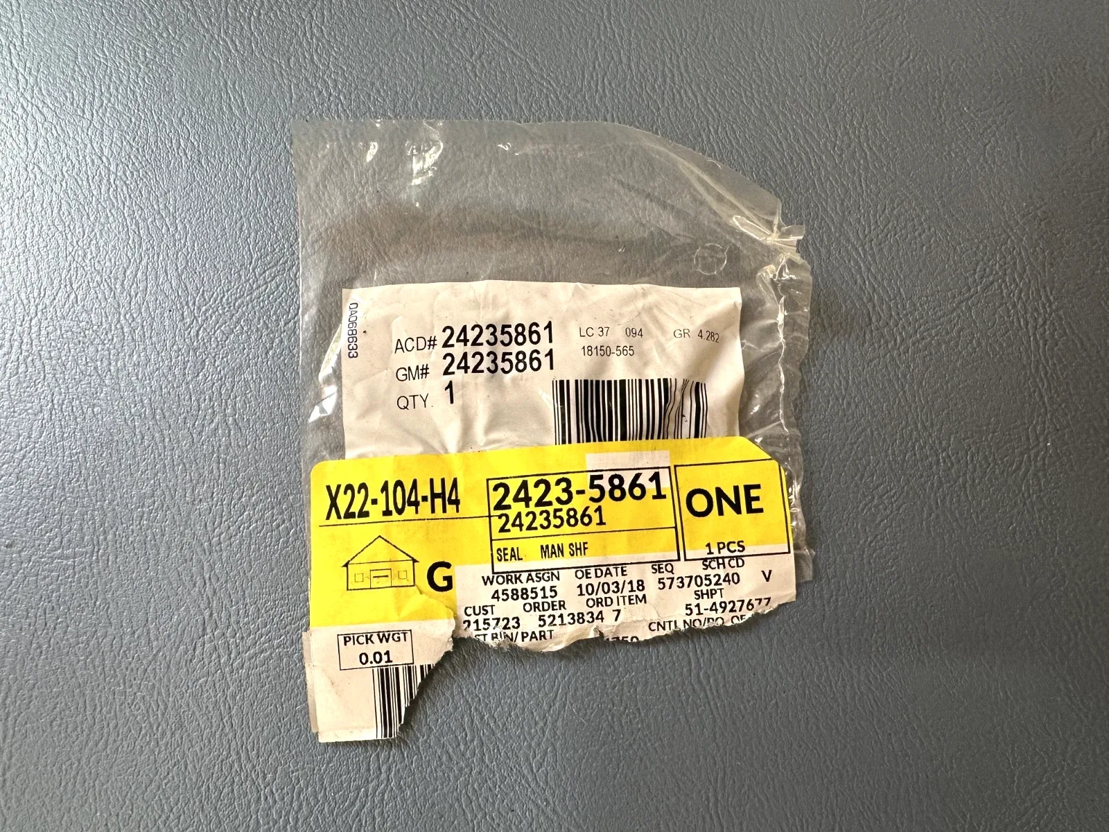 2001-2024 GMC Sierra Allison Shift Shaft Seal MPN 24235861