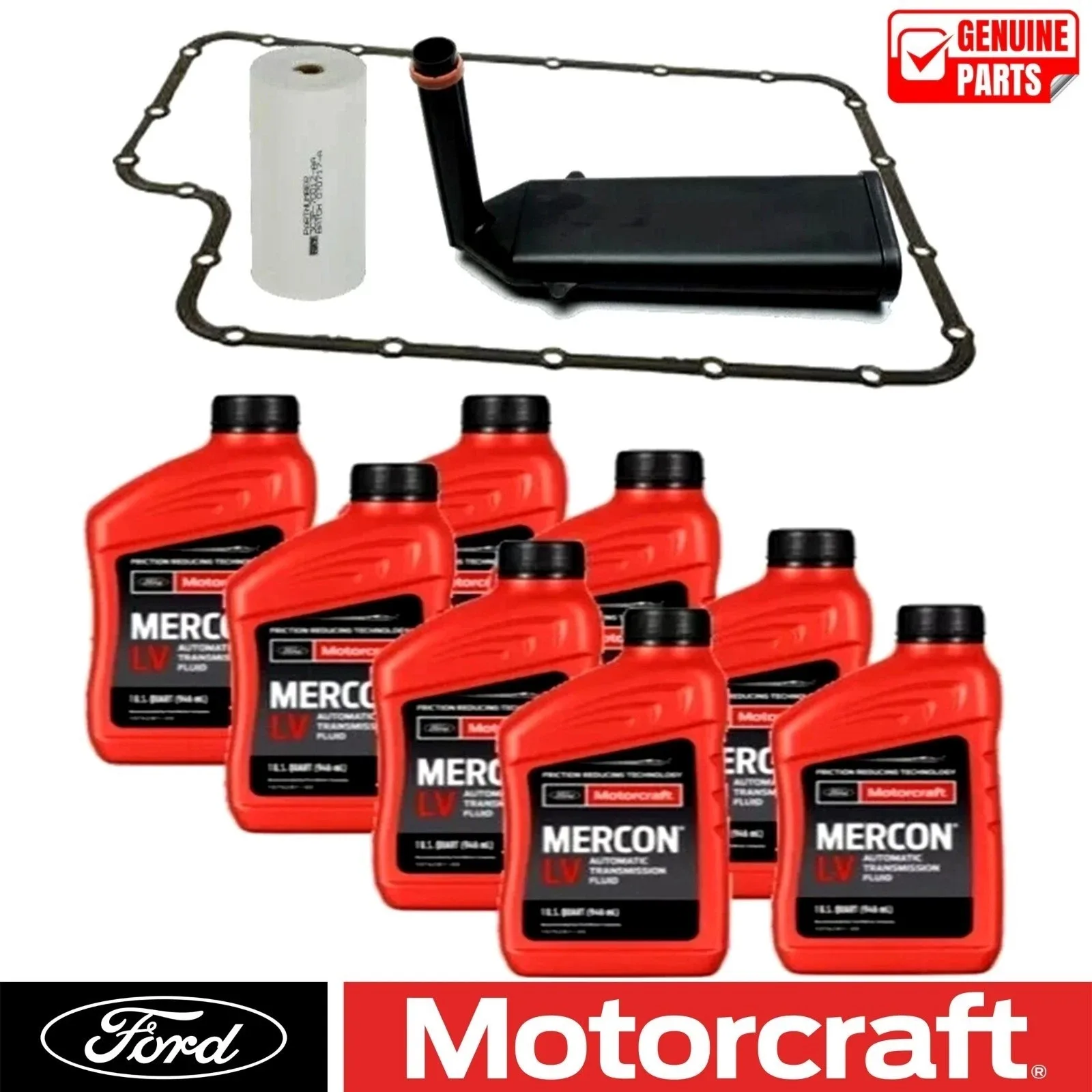 2003-2007 Ford F-250 F-350 Excursion 5R110 Transmission Service Kit - Motorcraft