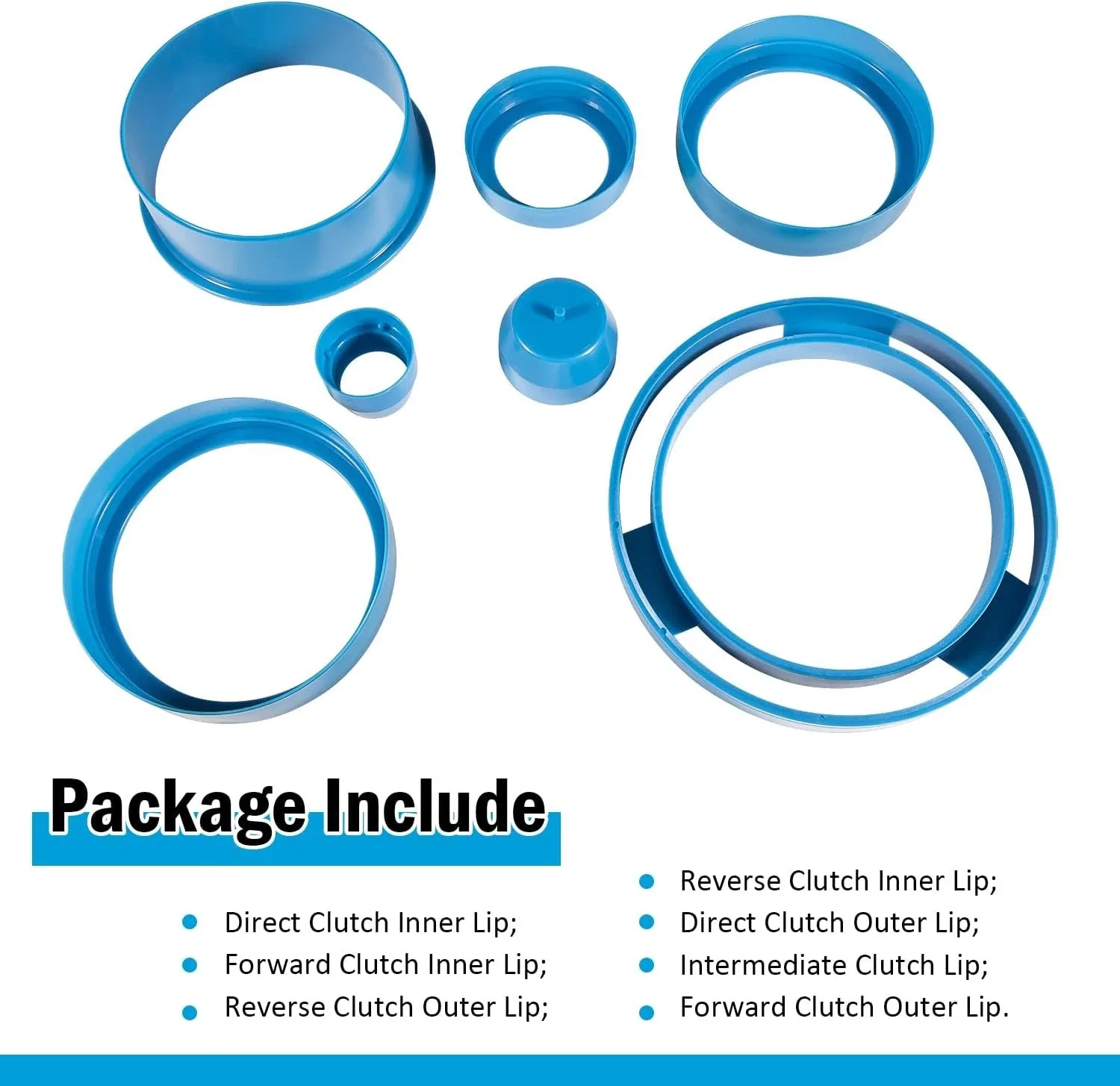 Ford AOD/AODE/4R70W/4R75W Lip Seal Installer Kit 7PCS - 307-355 / 307-339 image 3