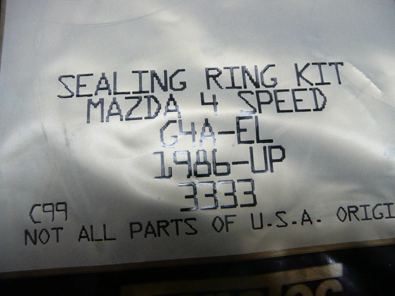 Mazda G4A-EL Automatic Transmission Sealing Ring Kit - Freudenberg-NOK image 2