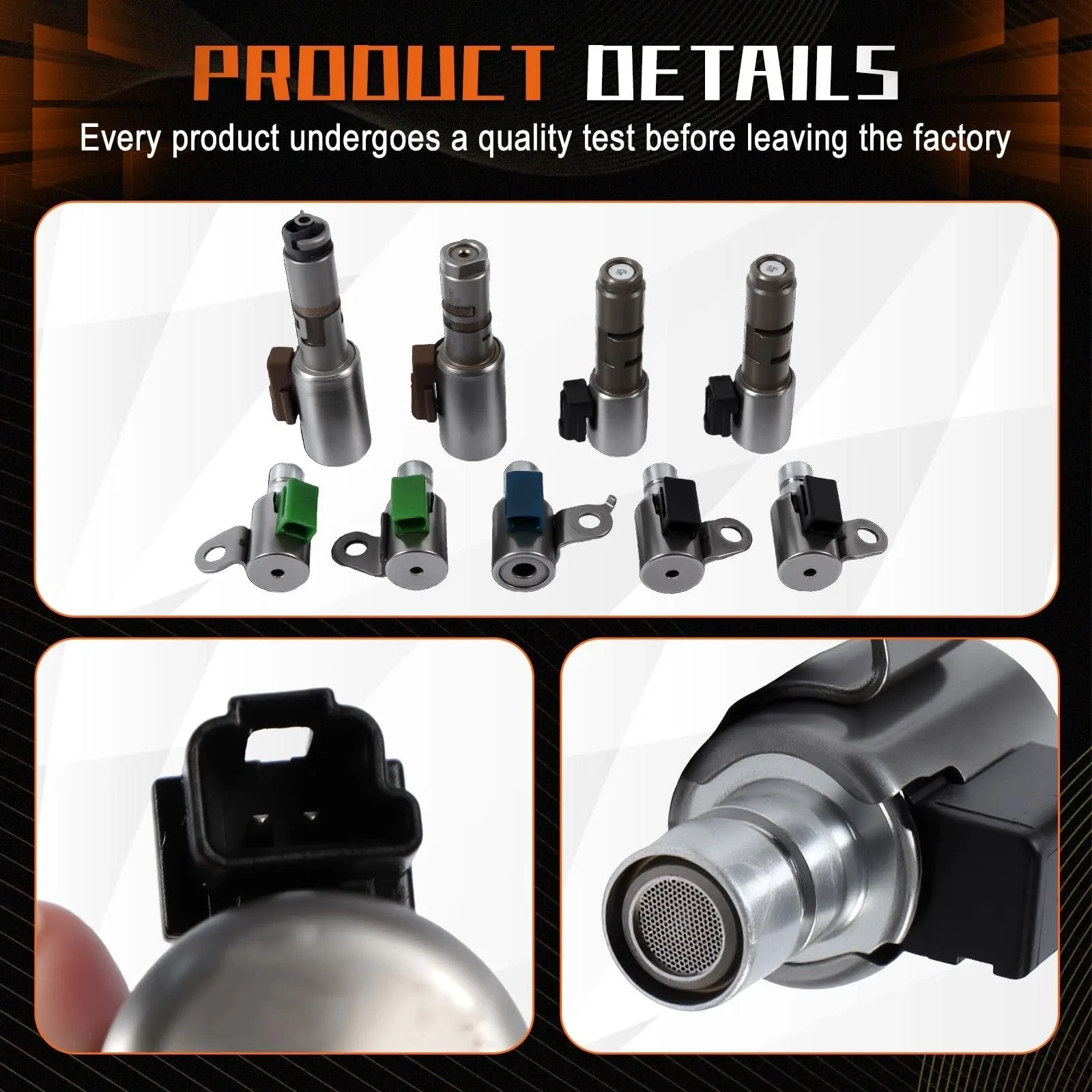 Transmission Shift Solenoid Valve Kit PAN-A760 A761E A960E AB60E AB60F for Tacoma, 4Runner, Tundra, Sequoia, Lexus 200 image 4