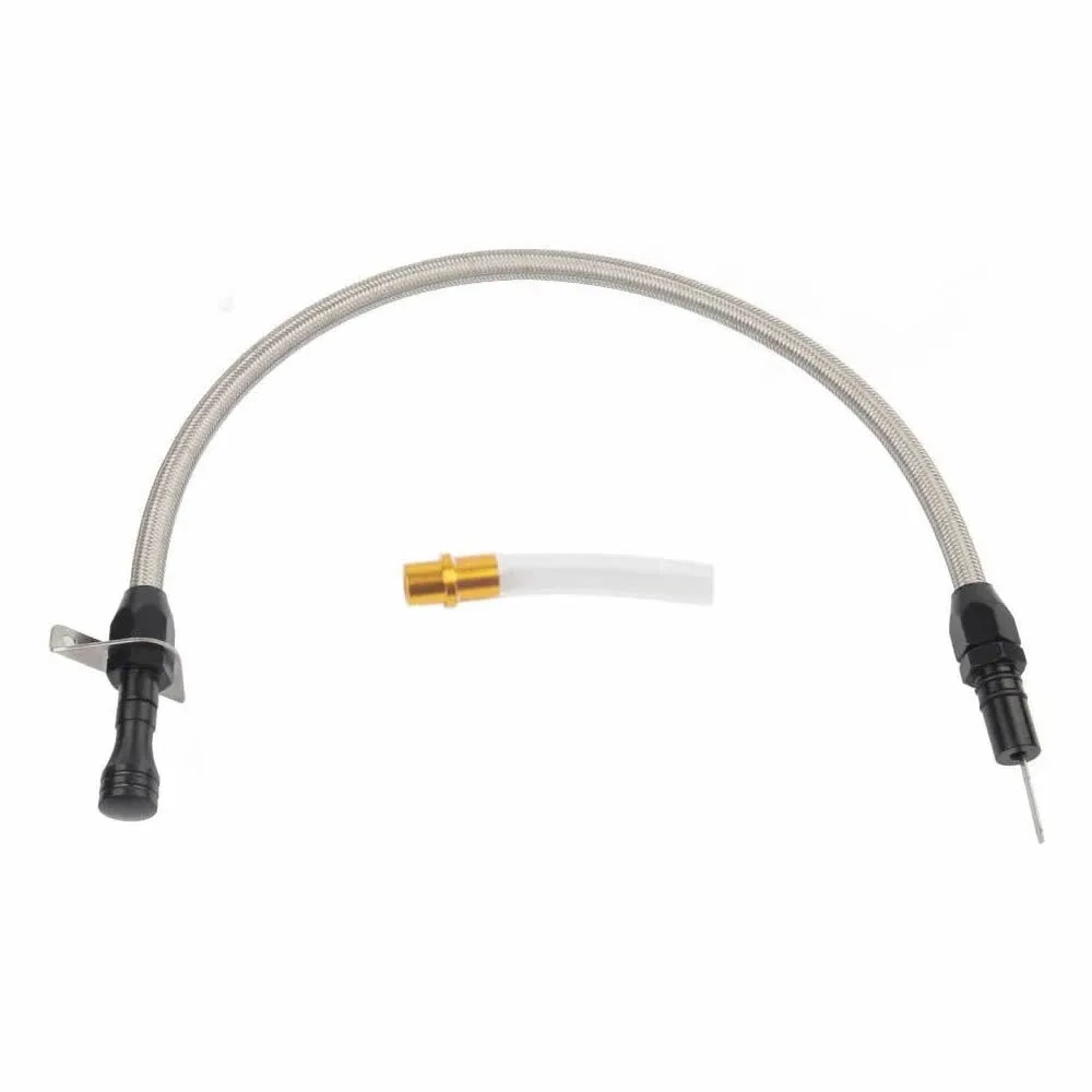 700R4 Transmission Dipstick for Chevy — TOOL45-CK, Black Machined Billet image 3