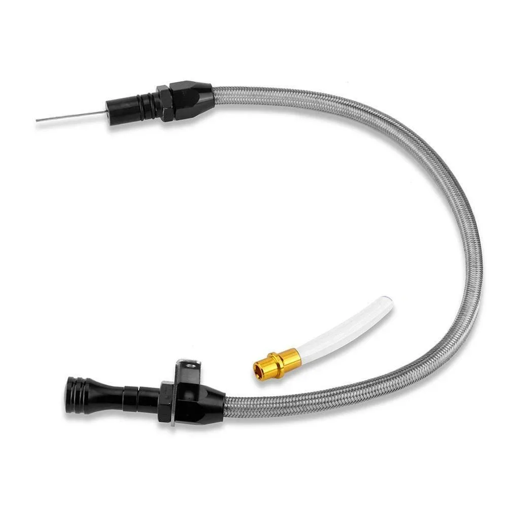 700R4 Transmission Dipstick for Chevy — TOOL45-CK, Black Machined Billet