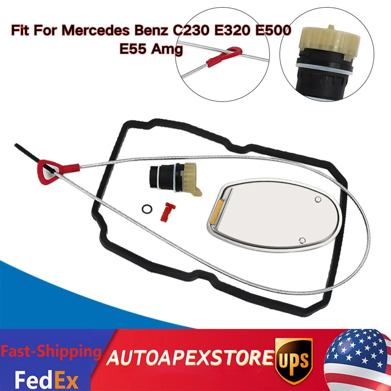 Mercedes-Benz 722.6 5-Speed Transmission Service Kit w/ Dipstick - 917-321