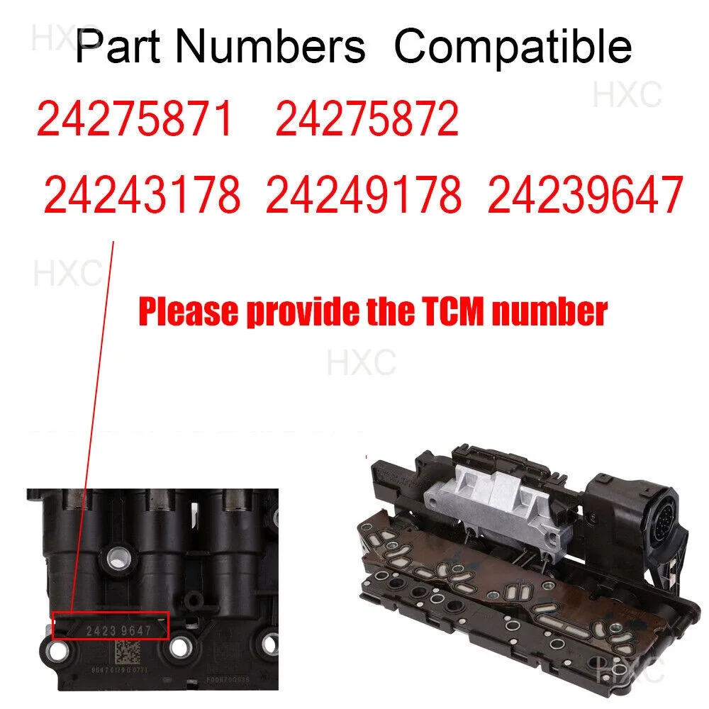 2007-2009 Hummer/Cadillac/Chevrolet/Pontiac/GMC Transmission Control Module 24275872 image 2