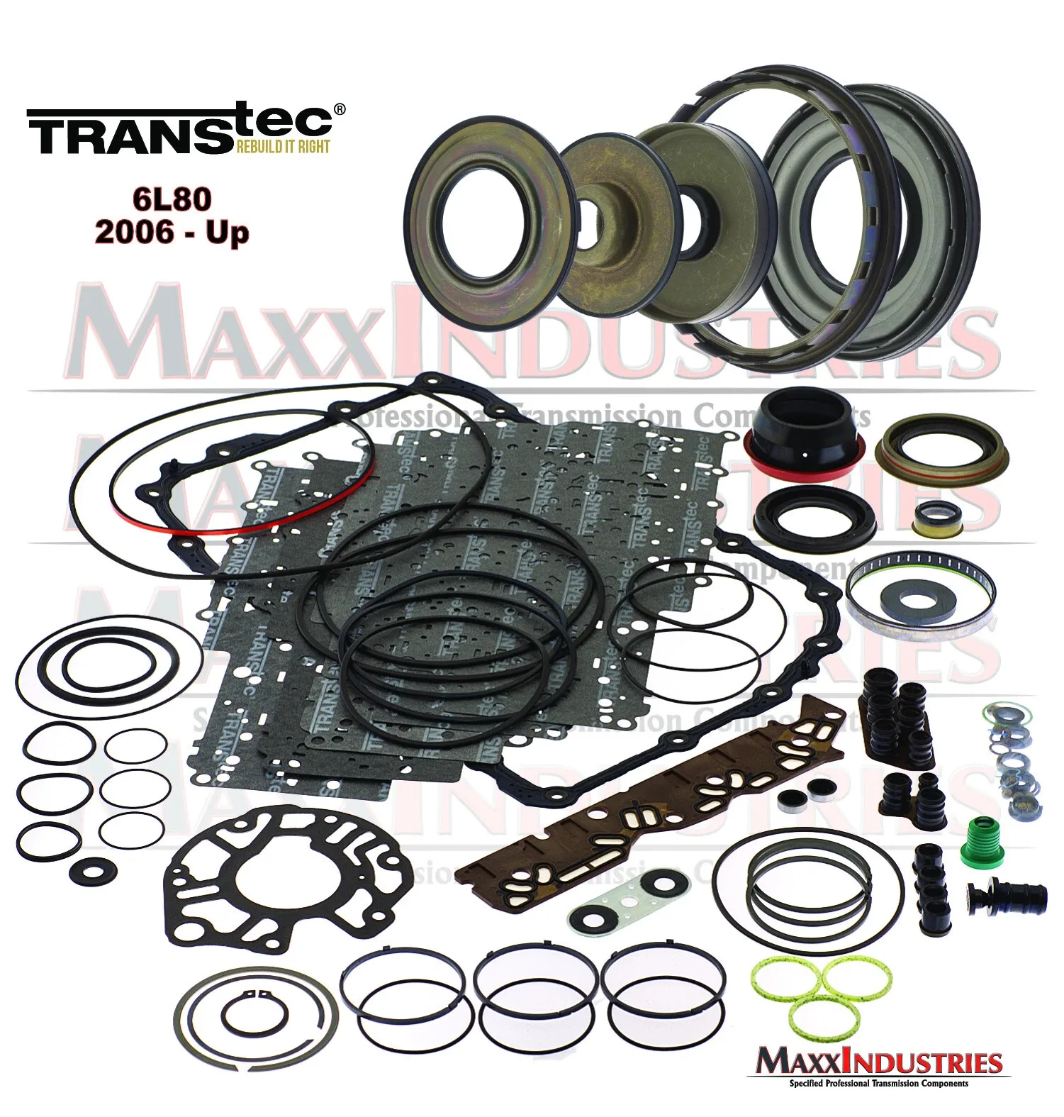 2006-UP 6L80 Transmission Rebuild Overhaul Kit TransTec MPN 2509