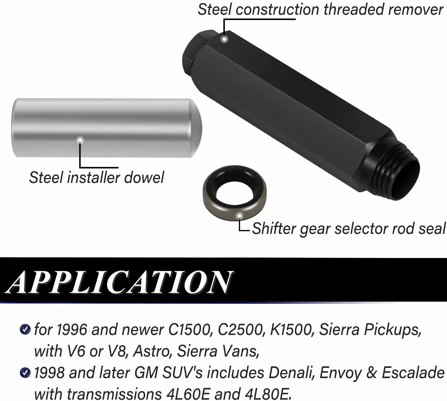 GM 4L60E/4L80E Transmission Shifter Seal Remover/Installer Tool - FXQP1144US image 4