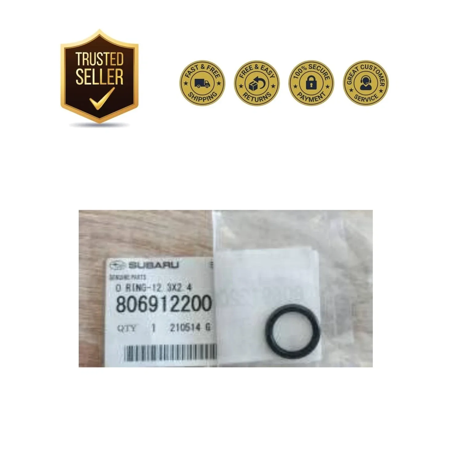Subaru CVT O-Ring 12.3x2.4 for Crosstrek / Forester / Legacy - Subaru O-Ring CVT Transmission Seal